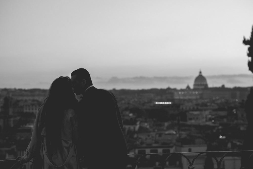 Engagement photo shooting Rome