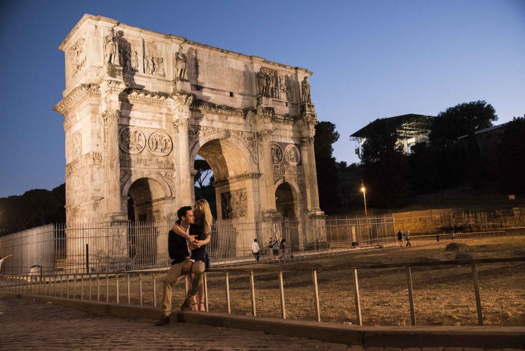 Engagement photos Rome